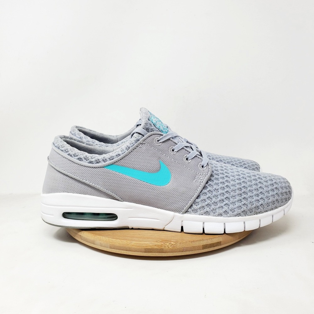 Nike SB Stefan Janoski Max Shoes Mens 10.5 Grey Marty McFly Sneakers